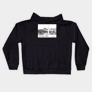 Buenos Aires - Argentina Kids Hoodie